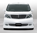 MNH/ANH10・15 アルファード前期 エアロパーツ ARCANO BUMPER ALPHARD MNH/ANH10・15