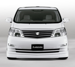 MNH/ANH/10・15 アルファード 後期 エアロパーツ CELEBRATE HALF ALPHARD MNH/ANH/10・15