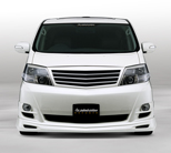 MNH/ANH10・15 アルファード後期 エアロパーツ DEPORTE HALF ALPHARD MNH/ANH10・15
