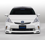 ZVW40W・41W プリウスα エアロパーツ HYBRID HALF プリウスα ZVW40W・41W
