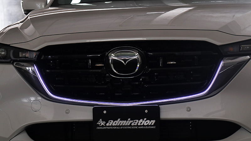 新型ＣＸ－５ M/C後 フロントフェイスイルミネーショングリル 完成