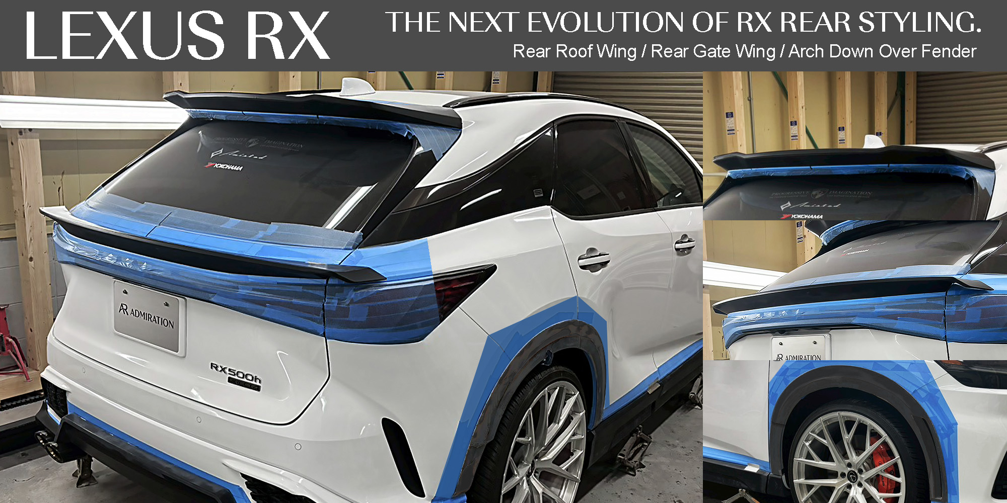 LEXUS RX エアロ開発最終章｜完成形となる3つの新作パーツを初公開！