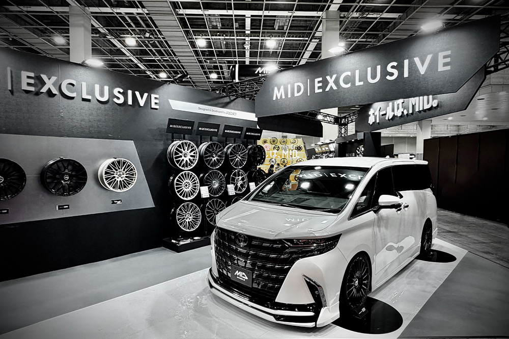 大阪オートメッセ2026 MID WHEELS アルファード