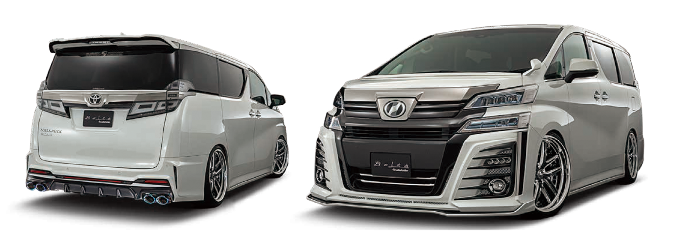 30VELLFIRE エアロパーツ カスタマム ベルタ