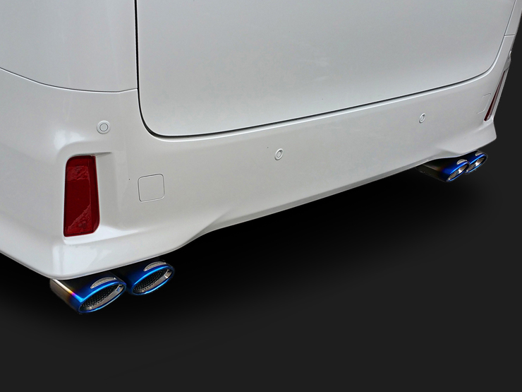 デュアルマフラーカッター取り付け その１（トヨタ ヴェルファイア・20系）by サト0530Ⅱ - みんカラ トヨタ アルファード 30 系 35 系 オーバル デュアル マフラー カッター