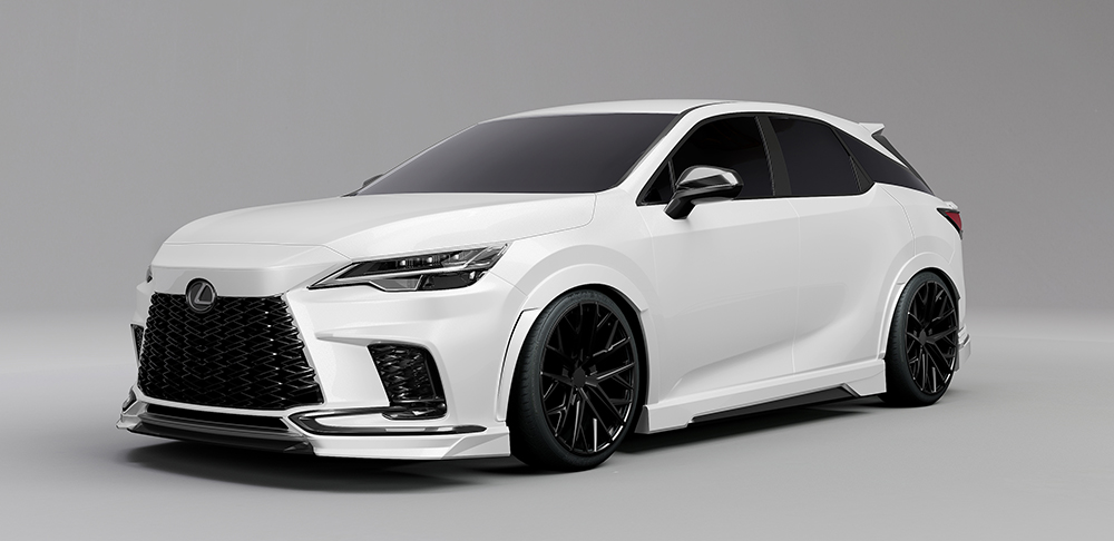 レクサスRX フロントデザイン カーボン エアロパーツ カスタム