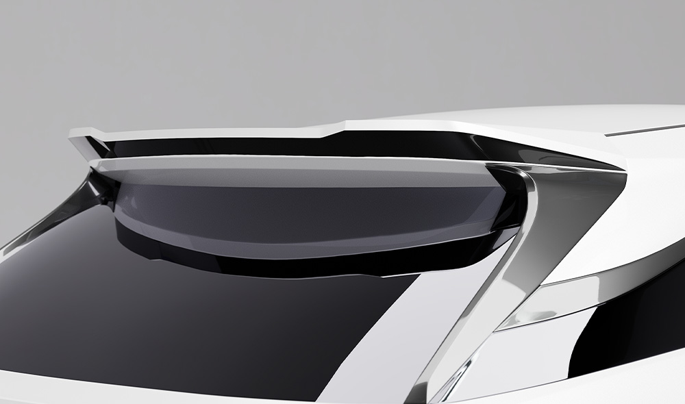 レクサスRX リヤルーフウイング エアロパーツ カスタム