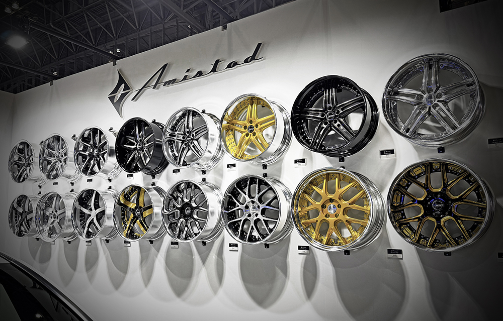 東京オートサロン アミスタット ホイール  カスタム