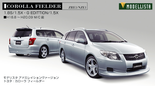 FIELDER M/C前 エアロキット 