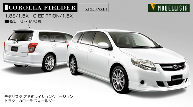 FIELDER M/C後 エアロキット