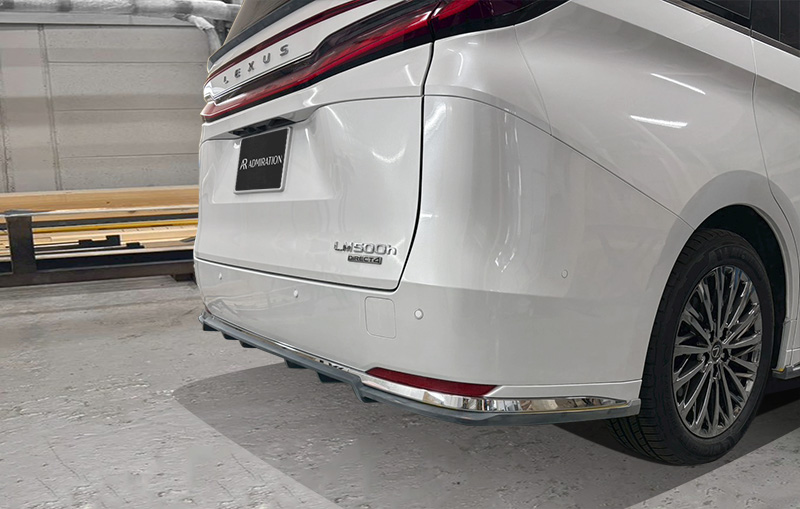 LEXUS LM エアロパーツ カスタム 開発中画像