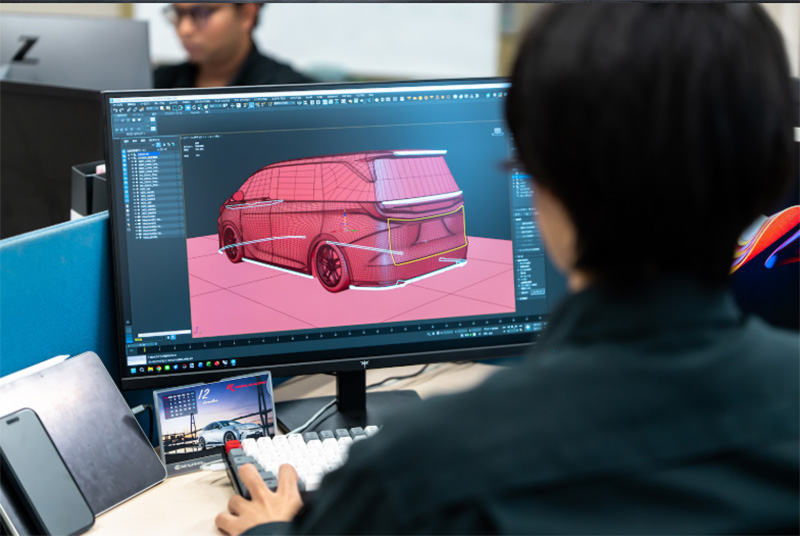 LEXUS LM エアロパーツ カスタム 完成予想CG