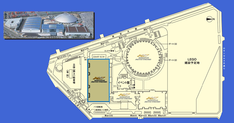 ポートメッセ名古屋 名古屋国際展示場 名古屋オートトレンド