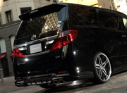 ALPHARD RICERCAT HALF AERO KIT