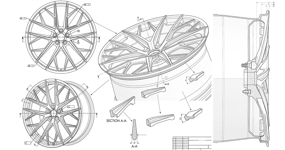 レクサスRX専用鍛造ホイール カスタム