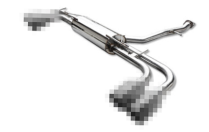 左右デュアル出しエグゼクティブマフラー